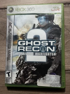 Tom Ghost Recon Advanced Warfighter 2 (Microsoft Xbox 360, 2007) CIB COMPLETE - Picture 1 of 5