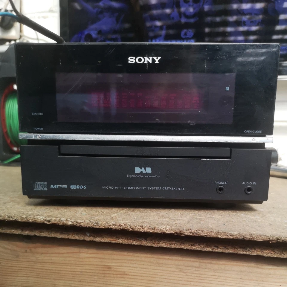 Sony HCD-BX77DBI Black - Image 1 of 4
