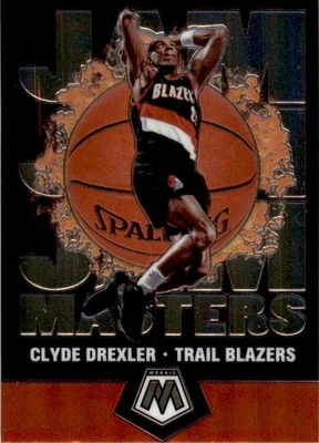 2019-20 PANINI MOSAIC JAM MASTERS CLYDE DREXLER PORTLAND TRAIL BLAZERS #4 - Image 1 of 2