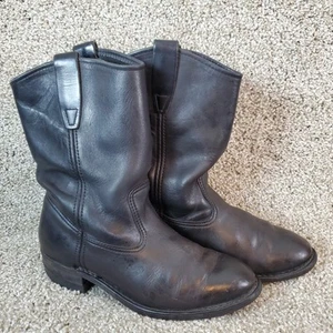 Botas de Vaquero Ingeniero "Pecos Redwing Boots Style" 8.5 M Hechas en EE. UU. - Imagen 1 de 11