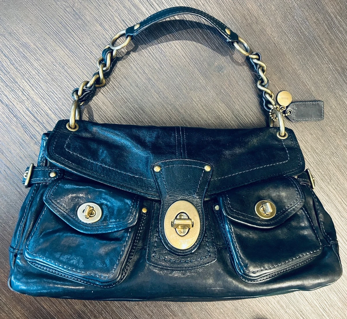 バッグ Coach Legacy Turn Lock Shoulder Bag Coach Legacy Shoulder Bags Turn Lock Handbags for Women for sale