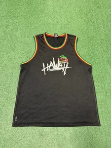 Vintage Y2K Quicksilver Hawaii Jersey Mens Large Surf Rasta Tank Skater Grunge - Picture 1 of 9