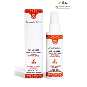 Gleitmittel Bio Karamell Salzbutter 100ml - DIVINEXTASES - Bild 1 von 6