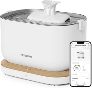 PETLIBRO Dockstream Cat Fountain Smart Water Intake Tracker WiFi 2.5L PLWF105 - Picture 1 of 13