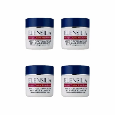 Elensilia Escargot Repair Cream +5 Mask Sheets +1 Sunscreen Anti-Aging-K -Beauty - Image 1 of 4
