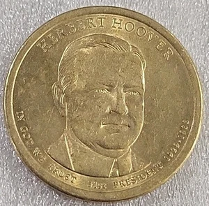 Moneta Dollaro Presidenziale 2014 D Herbert Hoover *C748 - Foto 1 di 3