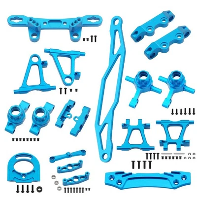 1/10 für Tamiya TT02 Upgrade Full Set Aluminiumlegierung RC Truck Ersatzteile - Bild 1 von 4