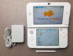 New Nintendo 3DS XL Pearl White | Charger + 32GB SD Card | REGION FREE