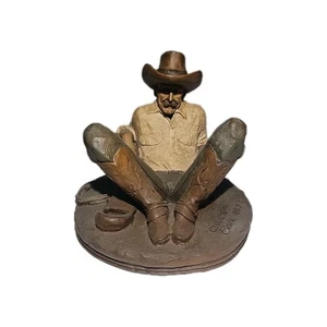 Tom Clark "Chuck" 1987 #3 Cowboy ~ Künstler signiert (B3) - Bild 1 von 9