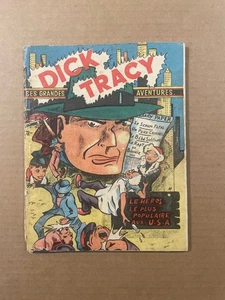 DICK TRACY - Reliure éditeur des 4 numéros parus (1946) - BE - Picture 1 of 5