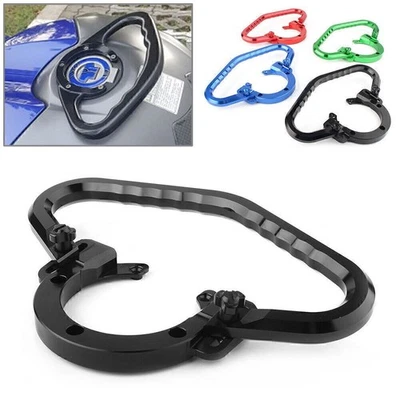 Алюминиевая планка захвата бензобака с ЧПУ подходит для Kawasaki Versys 650 07-17 Versys 1000 2012-17 - Изображение 1 из 4