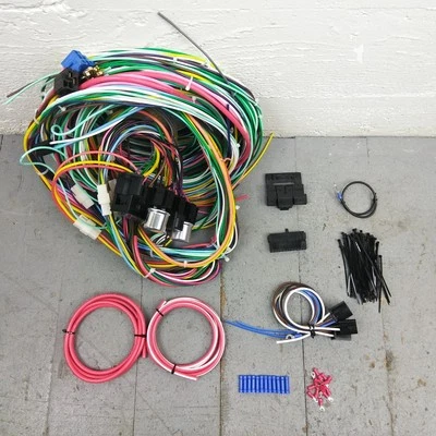 1962 - 65 Ford Fairlane and Fairlane 500 Wire Harness Upgrade Kit fits painless - Imagem 1 de 4