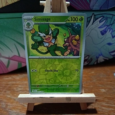 Simisage 005/086 Sv: Black Bolt Reverse Holo - Image 1 of 2