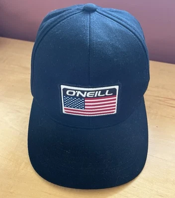 Gorra de béisbol ONeill FLEXFIT bandera americana color negro Foto 1 de 4