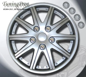 Style 027 14 Inches Hub Caps Hubcap Wheel Cover Rim Skin Covers 14" Inch 4pcs - Picture 1 of 4