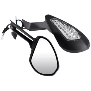 Rear View Mirrors LED Turn Signal For Ducati 959 S Panigale 1299 S R 2015-2020 - Picture 1 of 10