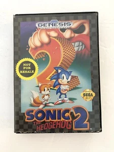Sonic the Hedgehog 2 (Genesis, 1992) - No Manual - Picture 1 of 7