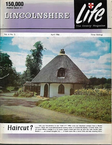 Vintage frühe Ausgabe Lincolnshire Leben 1966 Lokalgeschichte Menschen Orte sehr guter Zustand - Bild 1 von 1