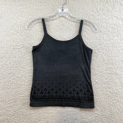 Camiseta sin mangas Y2K vintage camisola pequeña gris ajustada elástica hada grunge caprichoso Foto 1 de 4