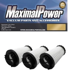Filtros MaximalPower para Dirt Devil F2 3-SFA115-00X 3SFA11500X 2SFA115000 (3 PIEZAS) - Imagen 1 de 5