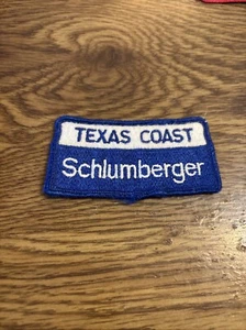 Texas Coast Schlumberger Vintage Patch - 2" x 4" - Picture 1 of 2