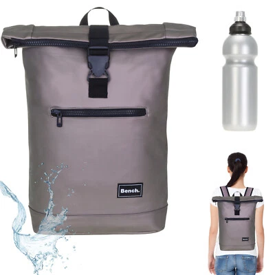 Rucksack Damen Freizeit Bench Roll-Top Handgepäck A4 64175 2700 Bronze Braun +f - Bild 1 von 4