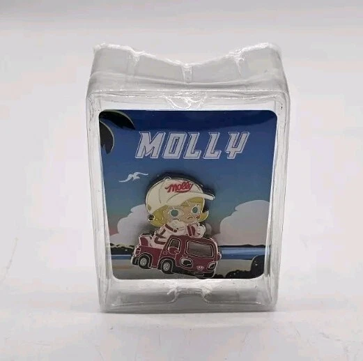 Molly Van Car Car Popmart Pin Van Collectible Open Box New Blind Box Badge - Image 1 of 4