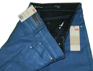 Women's Levi's Jeans NEW Demi Curve Modern Rise Waxed Tag & measured Size 31x32 - Picture 1 of 5