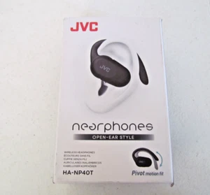 JVC Nearphones Open Ear True Wireless Earbuds Black Model HA-NP40T - Open Box - Picture 1 of 3