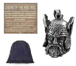 Odin Viking God Bell Motorcycle Gremlin Ride Biker Gift Good Luck Harley USA - Imagen 1 de 10