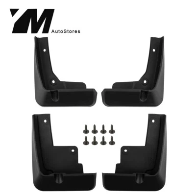 4PCS Front & Rear Mud Flaps Splash Guards Mudguards For Toyota Avalon 2019-2020 - Image 1 of 4