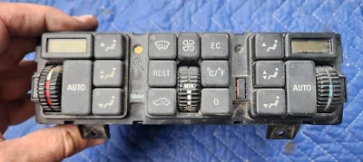 1992 1993 1994 MERCEDES S500 S600 300SD 300SE 400SE W140 CLIMATE AC HEAT CONTROL - Image 1 of 4