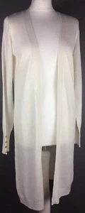 Bnwt £24 Dorothy Perkins Oatmeal Open Front Uk 10 Long Cardigan New - Picture 1 of 8