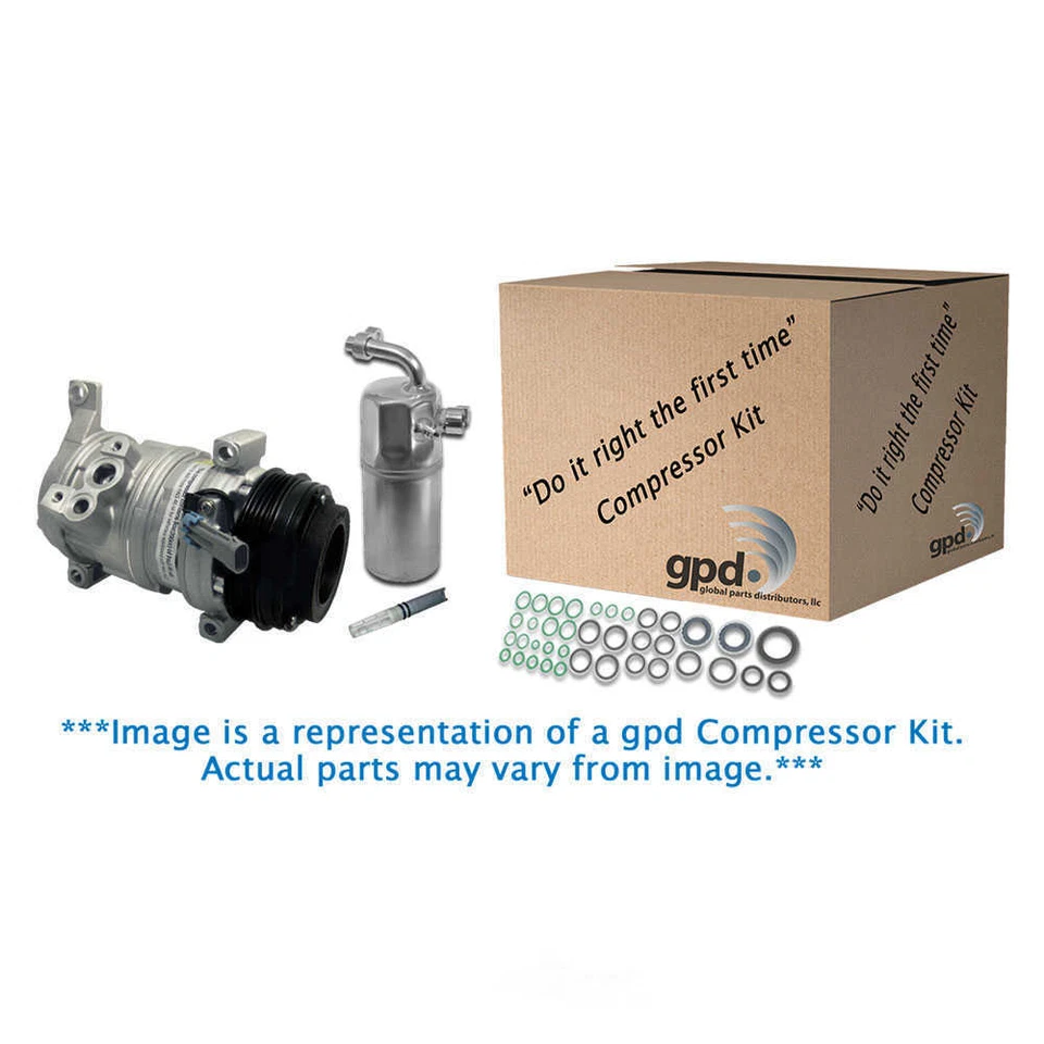Compressor AC novo kit Global 9623377 serve para Dodge Caliber 2008 - Imagem 1 de 1