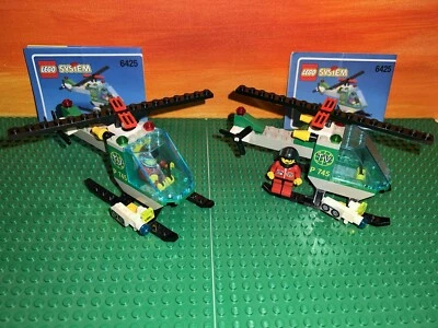 2 x Lego SYSTEM CITY - TV Chopper 6425 - komplett - Erschienen 1999 - Bild 1 von 4