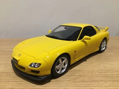 1:18 OTTO MOBILE OT397 MAZDA RX7 FD TIPO R BATHURST R AMARILLO JDM OTOMÓVIL Foto 1 de 4