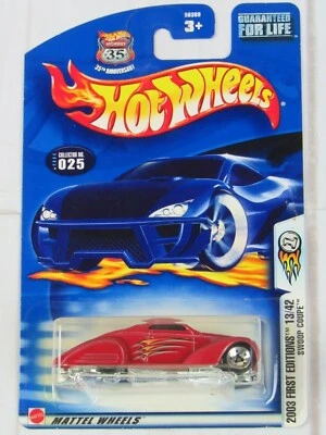 Hot Wheels 2003 #25 First Editions #13/42 Swoop Coupe Red - Image 1 of 4