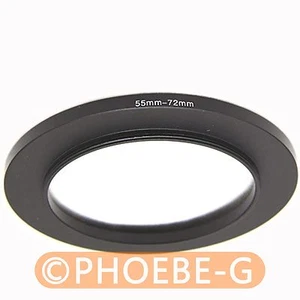 55mm to 72mm 55-72 mm Step Up Filter Ring Adapter - Picture 1 of 1