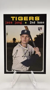2025 Topps Heritage - Heritage 25th Anniversary Jace Jung #H25-20 (RC) - Picture 1 of 2