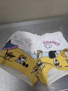 Zara Peanuts Snoopy Shorts Youth Kids Size 7 Casual  - Picture 1 of 4