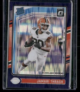 2024 Donruss Optic #241 Jamari Thrash Purple Shock Cleveland Browns - Picture 1 of 2