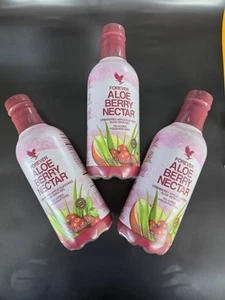 3 Pack Piezas Forever Living Aloe Berry Nectar - Picture 1 of 1
