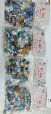 Bolsa sellada vintage de 45+1 canicas de ágata Gladding-Vitro Foto 1 de 4