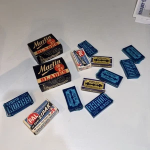 Lotto misto lame vintage Barton doppio bordo e altre - Foto 1 di 10