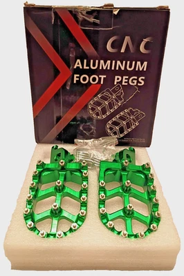 Clavijas estriberas para moto de tierra para KX250 KX250X KX250F KX450 KX450F KLX450R KX450X Foto 1 de 4