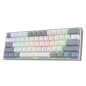 K617 Fizz 60% Wired RGB Gaming Keyboard, 61 Keys Hot-Swap Compact Mechanical ... - Picture 1 of 9