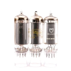 Three Excellent 12AB5 Tubes NOS NIB Test: GM [%]: 103 108 111 AMPLITREX - Picture 1 of 2