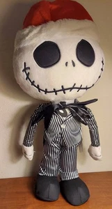 Disney Tim Burton's The Nightmare Before Christmas Jack Skellington Plush 18 In  - Picture 1 of 2