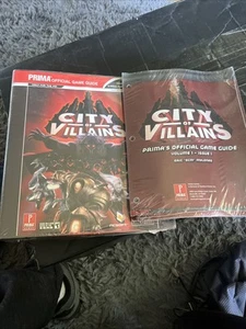 City Of Villains Binder PRIMA OFFICIAL GAME GUIDE Mylonas New Sealed PC Cryptic - Picture 1 of 10