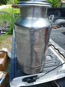 Superior ST. Paul Stainless Steel Milk Can 20 Qts John Wood Co. - Picture 1 of 11